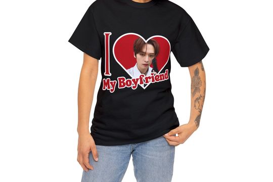 STRAY KIDS Lee Know I Love My Boyfriend Shirt, Gift and Concert Merch