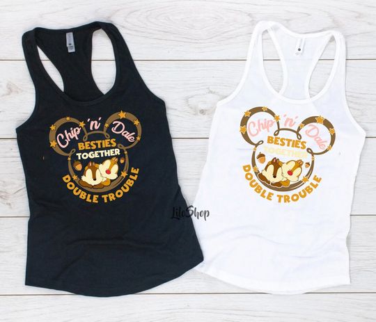 Chip and Dale Double Trouble Disney Tank Top