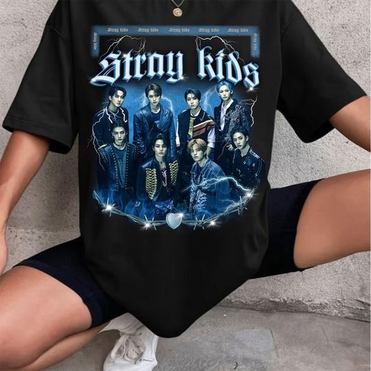 Stray Kids ROCK-STAR Album T-shirt, Stray Kids -STAR T-Shirt, Vintage Stray Kids Skzoo