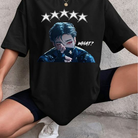 Bangchan Straykids 5 Star T-shirt, Bangchan What Shirt