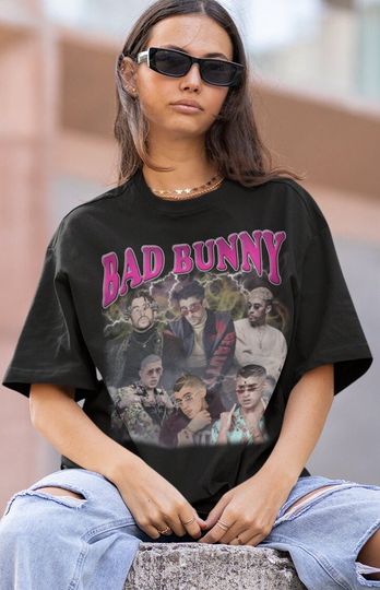 Bad Bunny Hiphop TShirt, Bad Bunny American Rapper Shirt