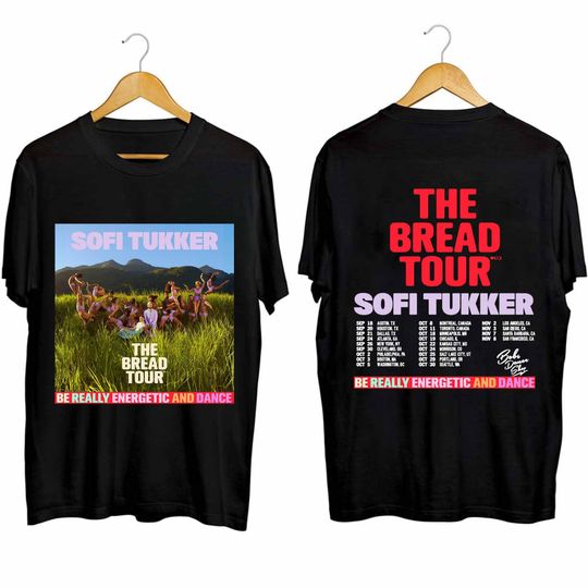 Sofi Tukker - The Bread Tour 2024 Double Sided Shirt