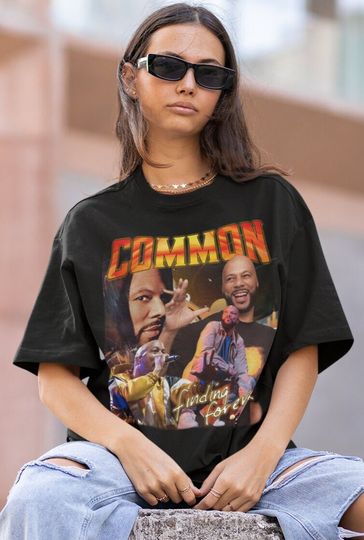 Common Hiphop TShirt, Common American Rapper Shirt