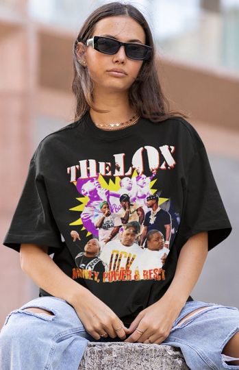 The Lox Hiphop TShirt, The Lox American Rapper Shirt