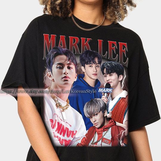 Limited Mark Lee NCT Dream KPop Tshirt Vintage Unisex Shirt