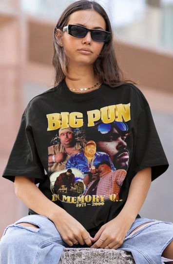 Big Pun Hiphop TShirt, Big Pun American Rapper Shirt