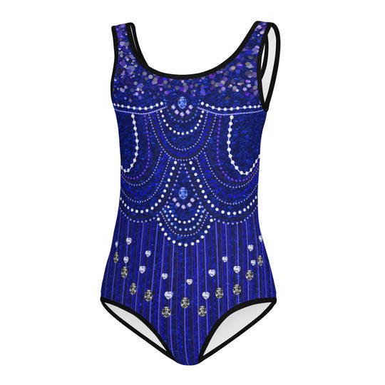 Girls Taylor inspired midnight blue concert outfit, Halloween Swimsuit