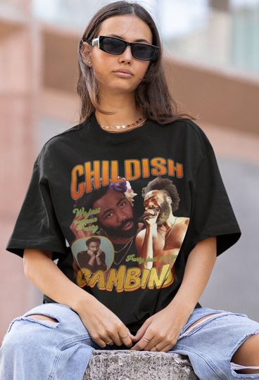 Childish Gambino Hiphop TShirt, Childish Gambino American Rapper Shirt