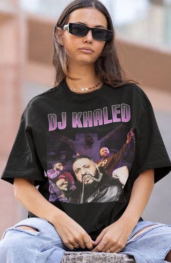 Dj Khaled Hiphop TShirt, Dj Khaled American Rapper Shirt