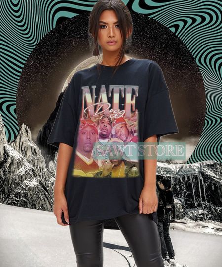 NATE DOGG T-Shirt , Vintage Nate Dogg Shirt , Nate Dogg Retro Shirt , Nate Dogg Tshirt