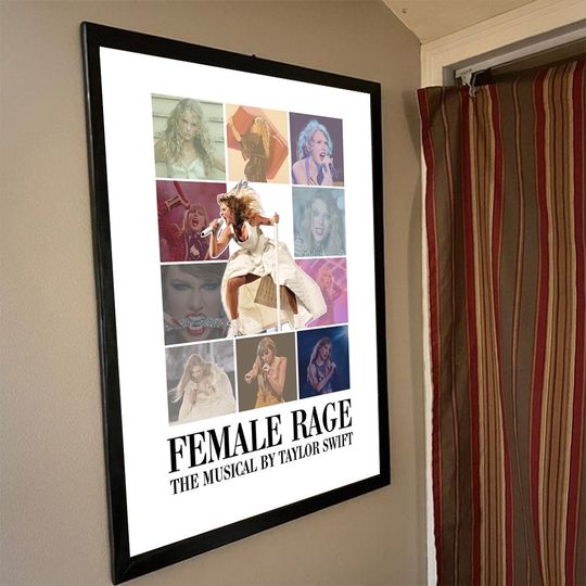 Female Rage the Musical Eras Tour Poster