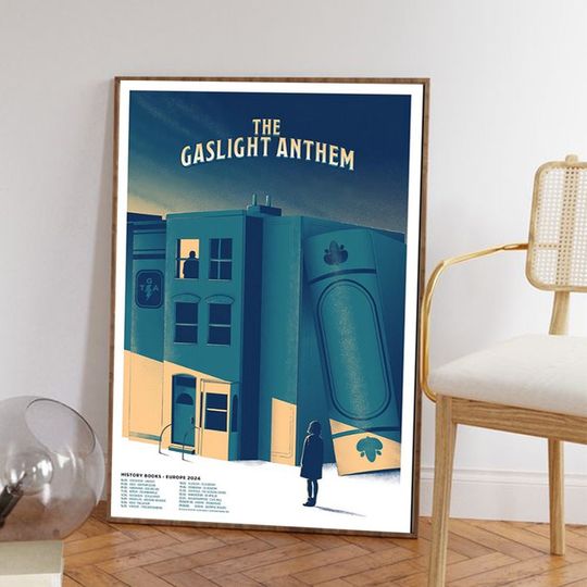 The Gaslight Anthem Concert March, 2024 Poster