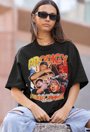 Prodigy Hiphop TShirt, Prodigy RnB Rapper, Prodigy Shirt