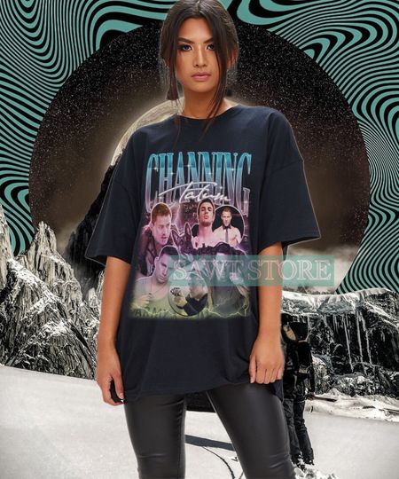 Retro CHANNING TATUM T-Shirt, Channing Tatum Vintage T-Shirt