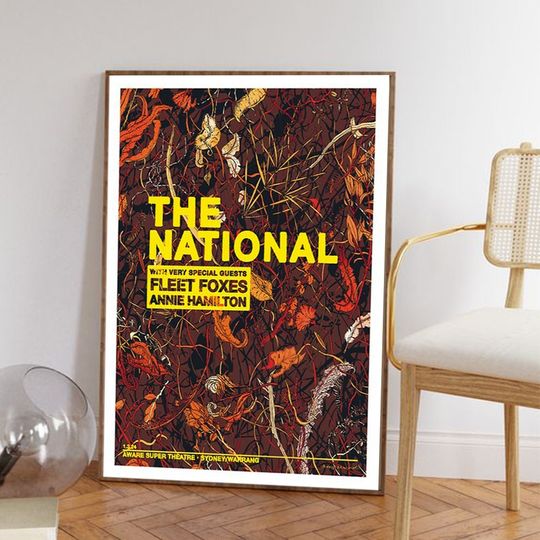 The National Tour in Sydney, Australia March 1 2024 Poster