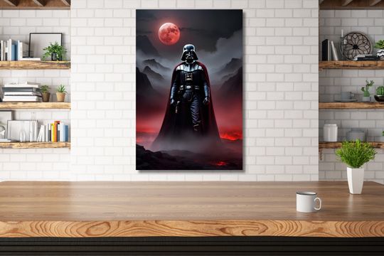Star wars Darth Vader Poster Canvas Wall Art,Star Wars