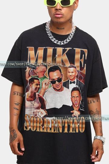 Limited MIKE Sorrentino Vintage T-Shirt, Gift For Women and Man Unisex T-Shirt