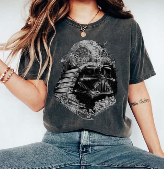 Star Wars Darth Vader Build The Empire Graphic T-Shirt