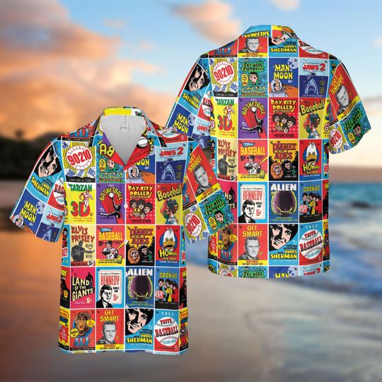 Hawaiian Beach Shirt, Hawaiian Shirt Summer, Tropical Summer Trip Hawaii Shirt