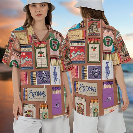 Ocean Aloha Shirt, Hawaiian Beach Shirt, Vintage Hawaiian Shirts, 80s 90s Retro Styles