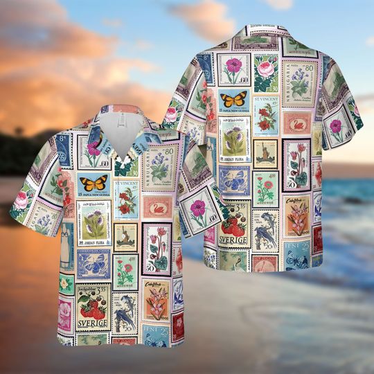 Funny Hawaiian Shirt, Tropical Hawaiian Shirt, Hawaiian Button Up Shirt
