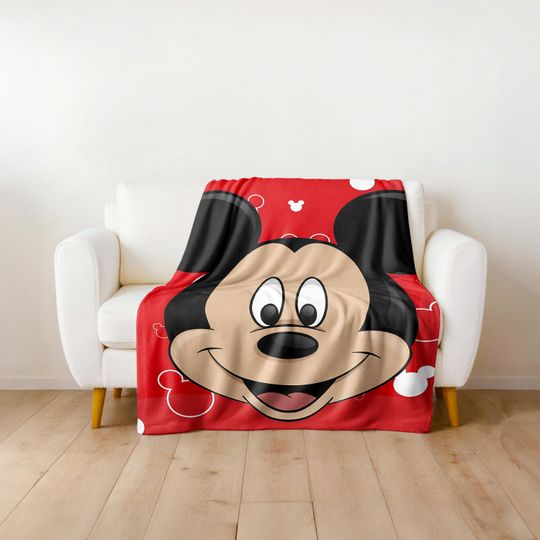 Mickey Mouse Blanket, Disney Blanket, Ultra Soft Blanket, Baby Blanket