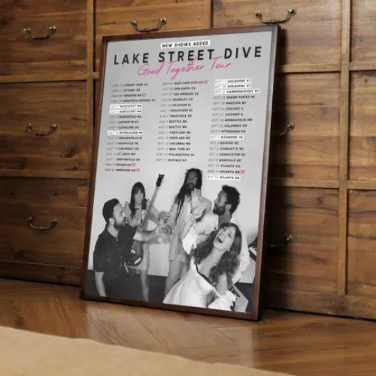 Lake Street Dive 2024 Tour poster