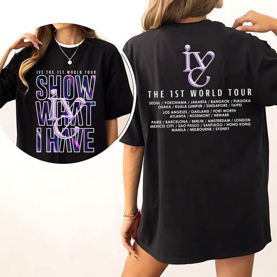 IVE The 1st World Tour Show What I Have Shirt, IVE Kpop , Ive World Tour