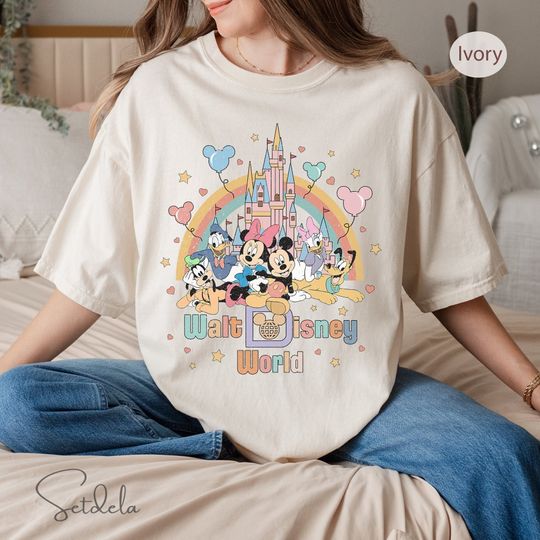 Mickey And Friends Shirt, Retro Disney Shirt, Disney Trip T-shirt, Disney Shirt
