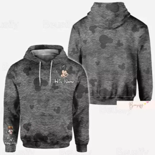 Mickey And Minnie 3D HOODIE Mother Day Gift All Over Print