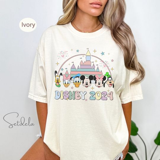 2024 Disney Family Vacation Shirts, Disney Castle 2024 Shirts,