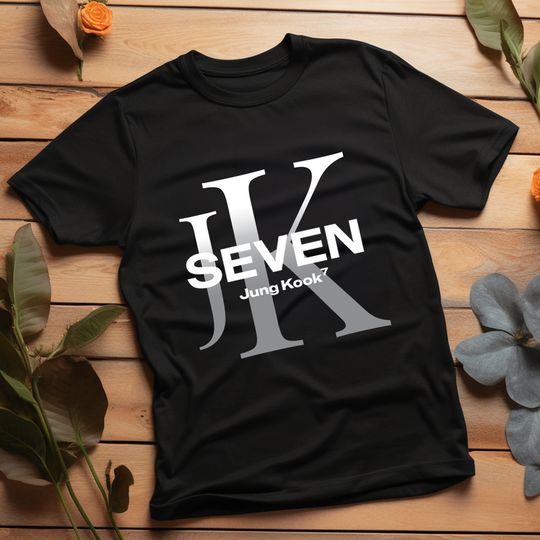 Jungkook Seven Single Shirt, Jungkook Shirt, JK Solo Shirt