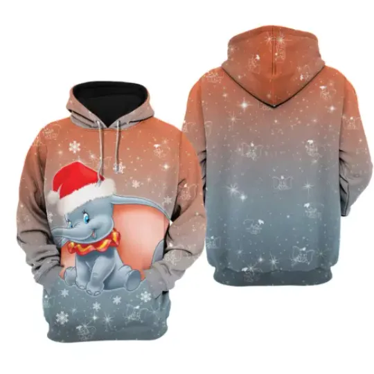Dumbo We Are Never Too Old For Christmas Season Of Joy 3D HOODIE