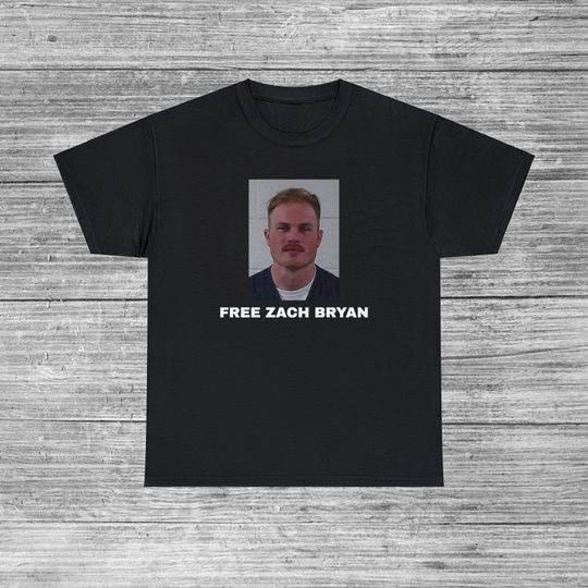 Free Zach Bryan Mugshot Shirt, 2024 Quittin Time Country Merch Fan