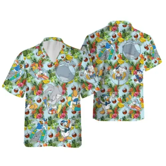 Summer Is Calling And I Must Go Donald Duck Summer Vibes 3D HAWAII SHIRT
