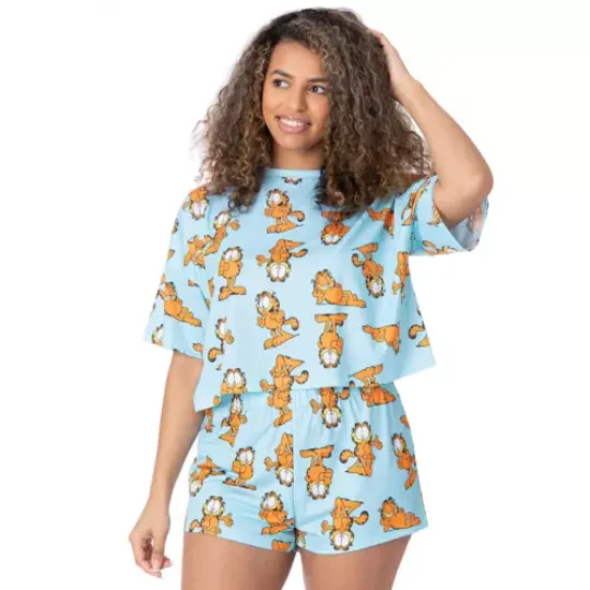 Garfield Pajamas Set, Andrew Garfield, Cartoon pajamas