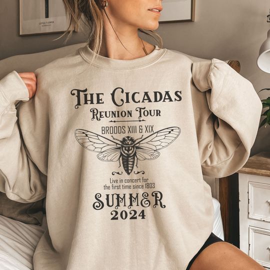 Cicada shirt, Cicada 2024 Sweatshirt