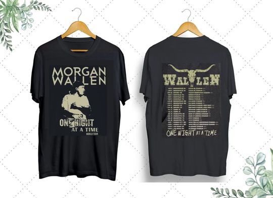Wallen Western Tour 2024 T-Shirt, Wallen Western One Night At A Time Tour, Country Music Shirt