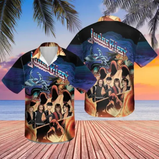 Judas Priest Band Aloha Summer Hawaiian
