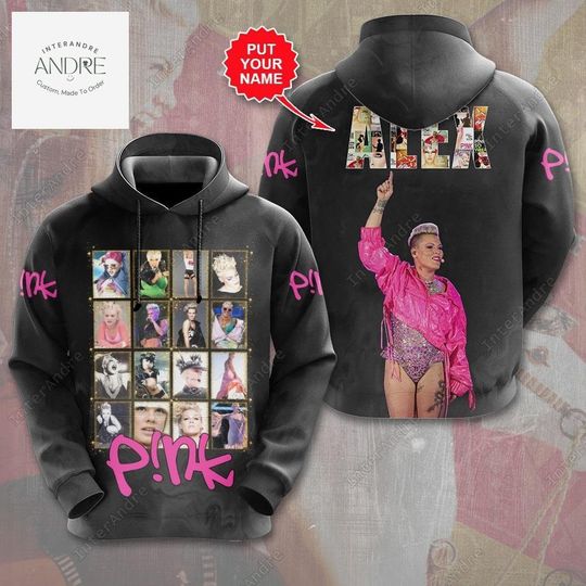 P!nk Hoodie, Personalized Hoodie, Pink Singer Shirt, Summer Carnival 2024 Tour Shirt, Pink On Tour Hoodie, Gift For Pink Lovers