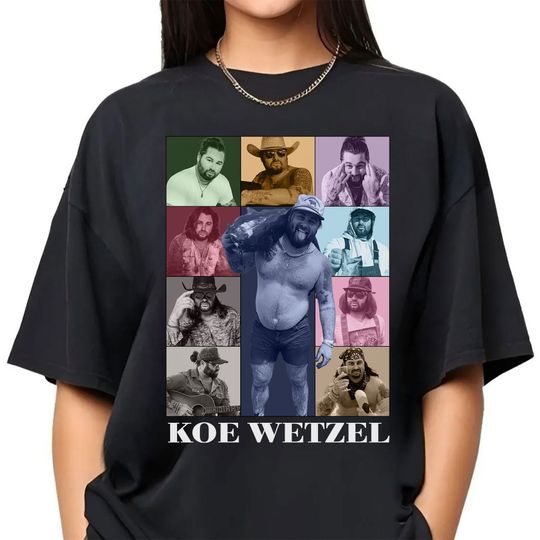 Koe Wetzel T-Shirt, Koe Wetzel Country Music Shirt, Koe Wetzel 2024 Shirt, Cowboy Country Shirt