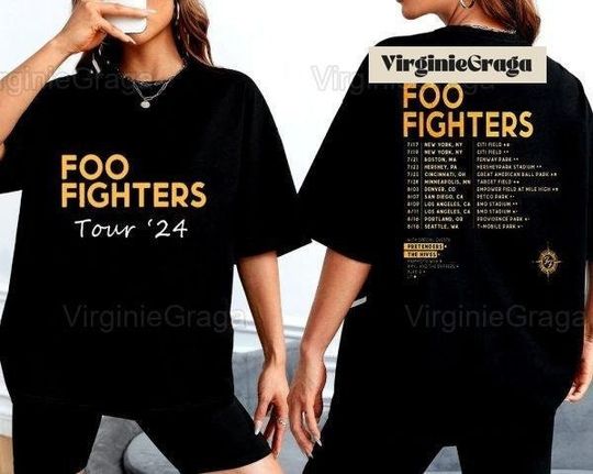 FF Band Fighters 2024 Tour Shirt, Everything Or Nothing At All Tour 2024 Shirt