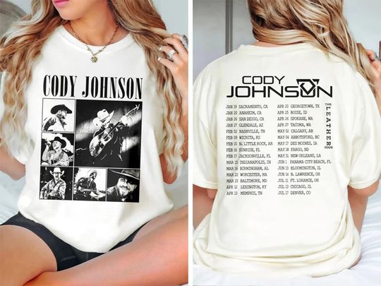 Cody Johnsonn Tour 2024 Shirt, Cody Johnsonn shirt