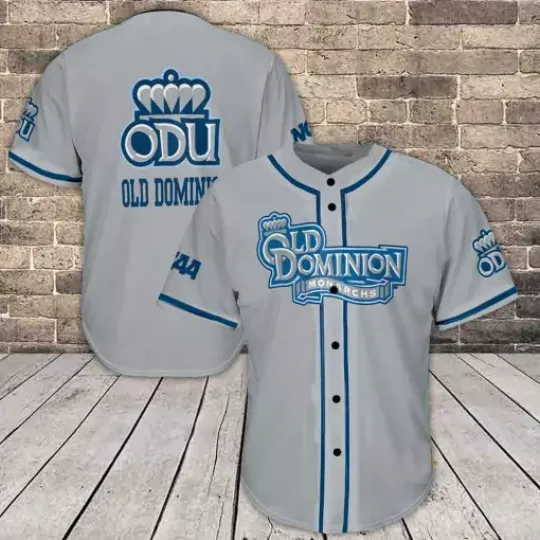Personalized Old Dominion Monarchs Jersey Shirt Baseball Shirt