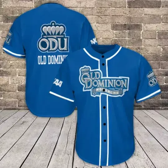 Personalized Old Dominion Monarchs Jersey Shirt Baseball Shirt