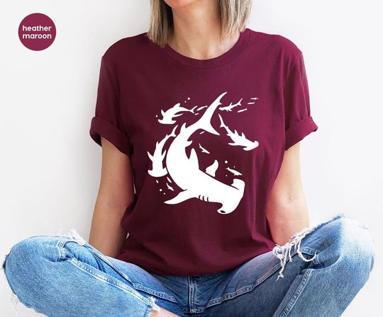 Funny Shark Shirts, Cool Oceans T-Shirt