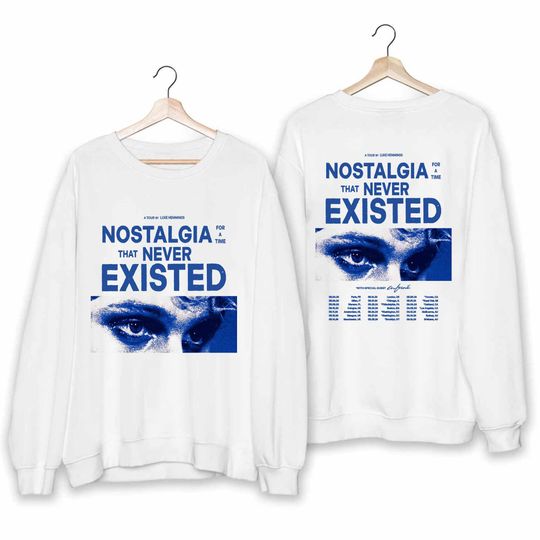 Luke Hemmings - Nostalagia For a Time That Never Existed 2024 Tour Sweatshirt