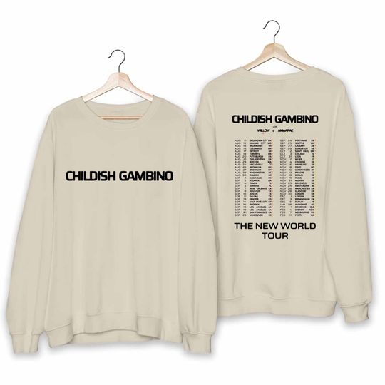 Childish Gambino - The New World Tour 2024 Sweatshirt