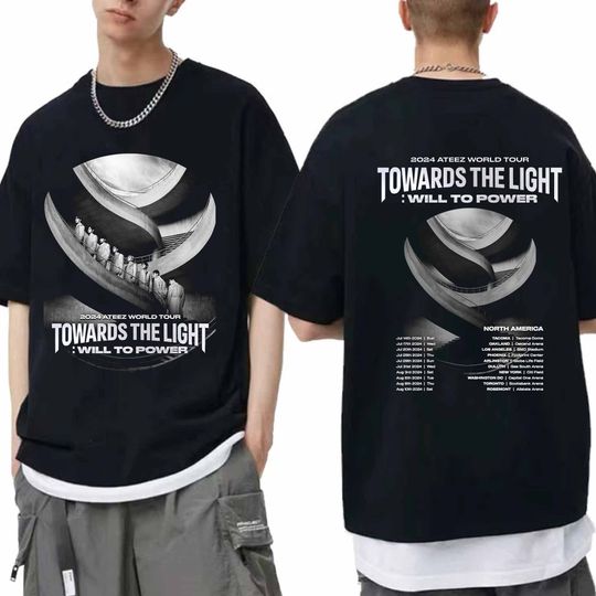 ATEEZ World Tour 2024 Towards The Light : Will To Power North America Shirt