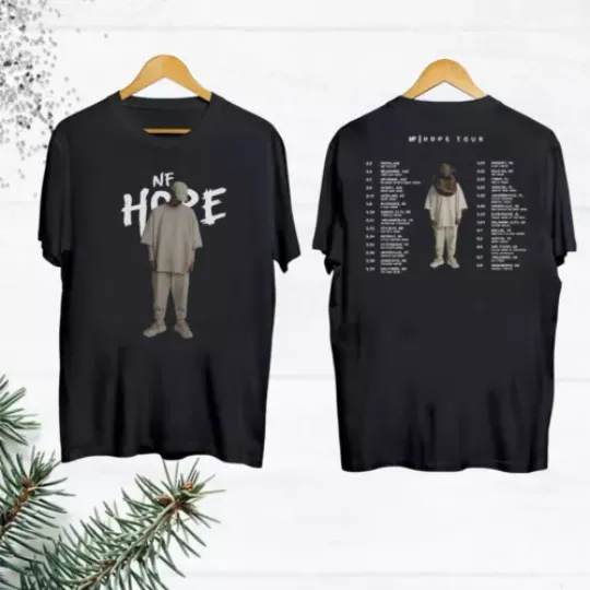 NF Rapper Hope Tour 2024 T-Shirt  NF Fan Gifts